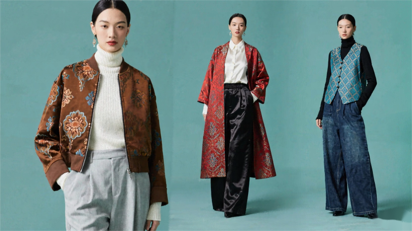 蜀锦外套：当千年织纹穿在身上，解锁东方美学的“流动史诗”