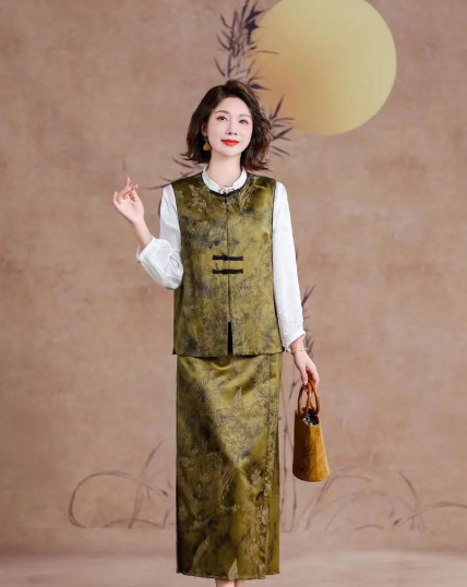 新中式穿搭融合