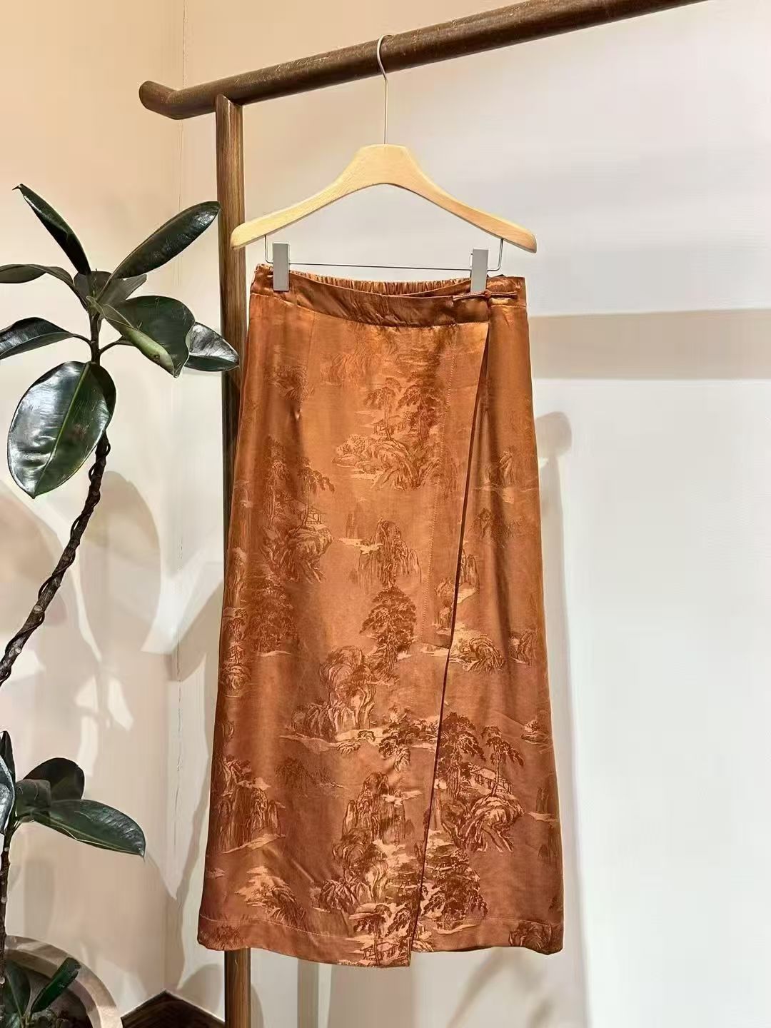 香云纱半裙的夏日魅力