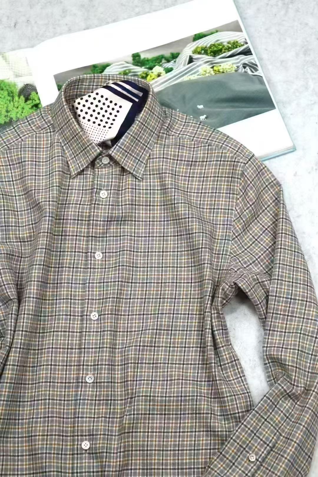 格纹重启日常穿搭